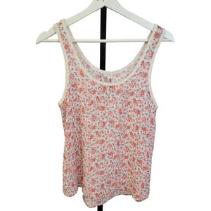 Mudd Light Flowy Floral Tank